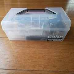 中古品　ネイルボックス色々付属品あり　セット