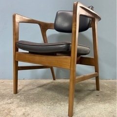 お引取り限定 美品 ACME Furniture アクメファニチャー WARNER 1人掛けアームチェア ダイニングチェア