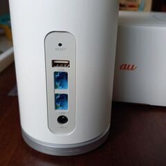【お値下げ】au Speed Wi-Fi HOME WHITE L01s HWS32SWAの画像