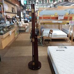 メーカー不明　日本製　回転式　姿見三面鏡　ウエーブ　バ―ズアイメイプル【愛品倶楽部柏店】の画像