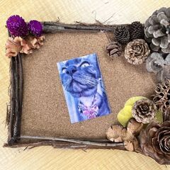 木の実のコルクボード作り