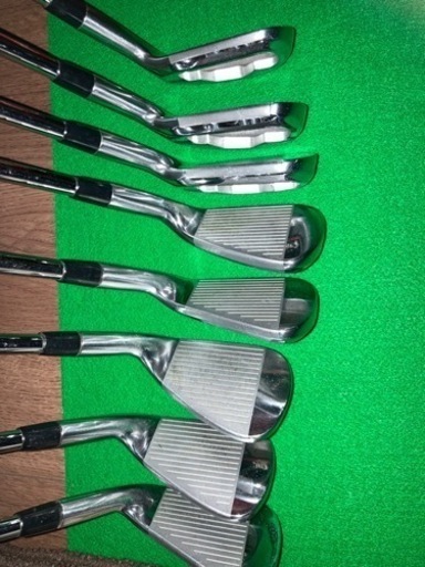 【取引終了致しました】アイアン8本　15000円→12000円