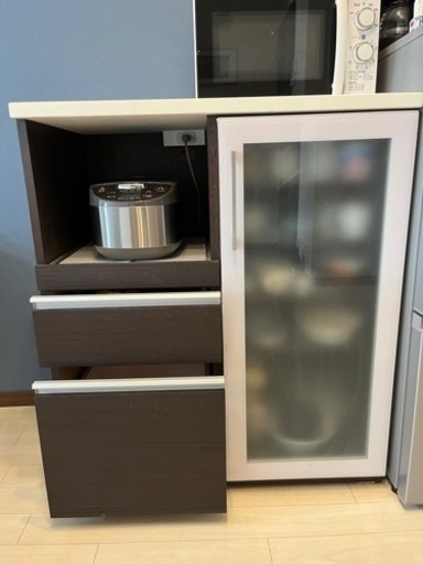 【取引完了】食器棚　美品