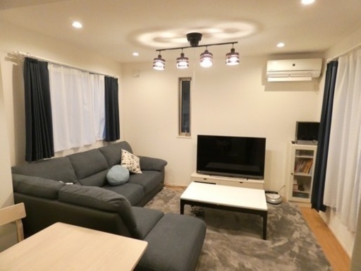 布製L字型ソファ　(ニトリ　ウォール2)