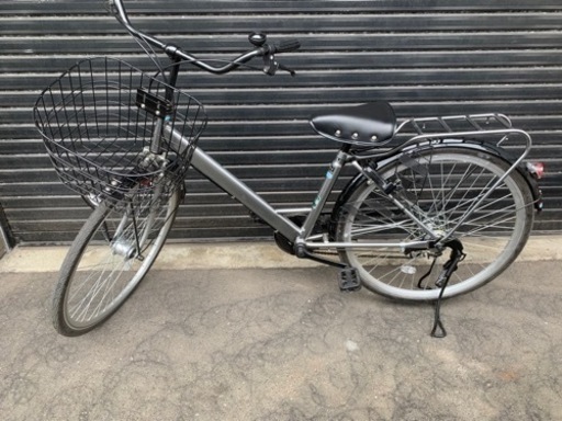 2072　CHACLE　チャクル 　空気入れ不要! 　ノーパンク自転車 シティサイクル　26インチ　6段切替