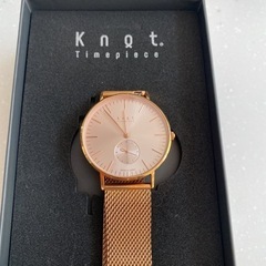 knot 腕時計　ピンクゴールド