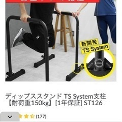 (終了しました)ディップススタンドの画像