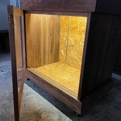 ※商談中※  ショーケース　照明付　※お引き取り限定※の画像