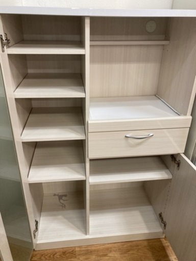 レンジ台 キッチンカウンター 幅75cm 中古