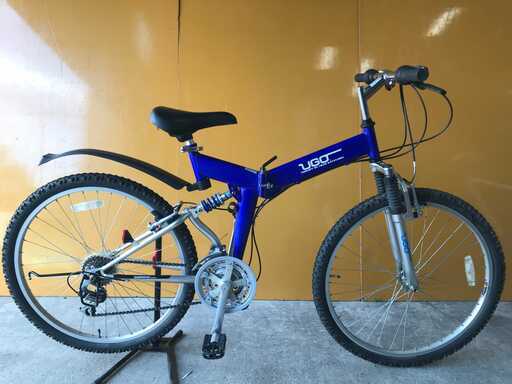 福岡）福岡市東区より　現状品 折りたたみ自転車 UGO CONCEPT BY UKYO KATAYAMA  片山右京モデル