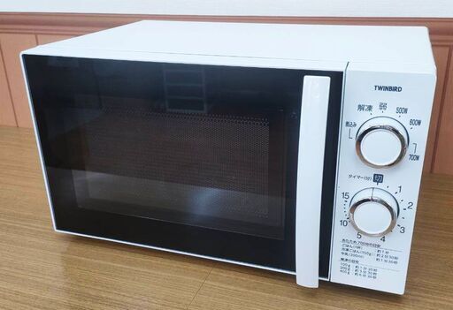 ツインバード 電子レンジ DR-D429型 2021年製 美品