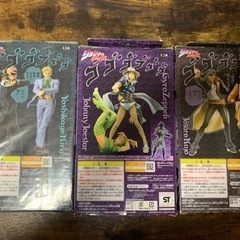 ジョジョの奇妙な冒険　DX コレクション フィギュア 3体の画像
