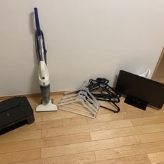 サイクロン掃除機 液晶テレビ ハンガー プリンター まとめて