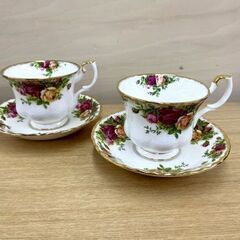 ROYAL ALBERT カップ＆ソーサー 2客 Old Cou...