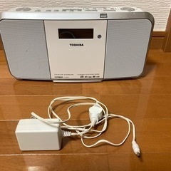 TOSHIBA   CDプレーヤー　語学の勉強に最適
