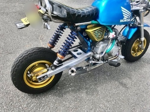 ホンダモンキー、ゴリラショートマフラー