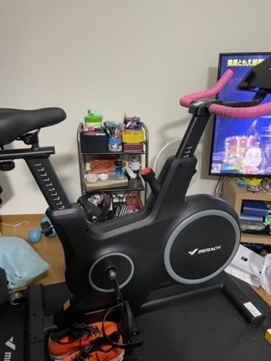 使用一回のみ　エアロバイク　Bluetoothでアプリ連動