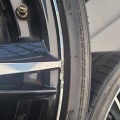 ウェッズスポーツ　ホイール&タイヤセット　245/40 R19　19インチの画像