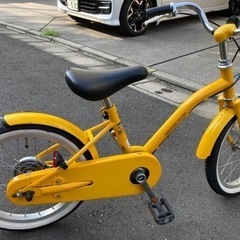 16インチ子ども用自転車の画像