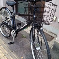 LUXUE LINE MUGELLO[ムジェロ]27吋 シティーサイクル 外装6段/LEDオート/ブラックの画像