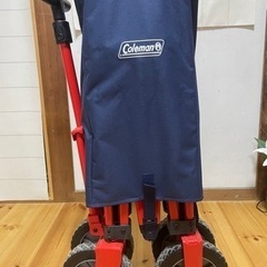Coleman - 【新品未使用】Coleman アウトドアワゴン 限定カラー ネイビー レッド Amazon.co.jp: コールマン アウトドアワゴン（ネイビー/レッド