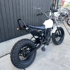 ★20万円！TW200 DG07J 実動車　ヤマハ　TW ディスクブレーキ！ロンスイカスタムの画像