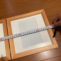 スタジオアリス木製フォトフレームの画像