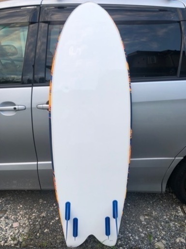 【お取引中】Wavestorm(ウェーブストーム)5’8ft/ソフトボード/ケースセット コストコ - ウェーブストーム 5ft8 サーフボード Wavestormの通販 by 