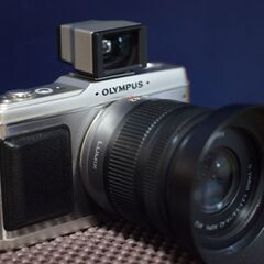 ミラーレス　EP-1　+ルミックス14-42mm　オプチカルビューVF1の画像