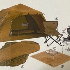 未開封新品‼️コールマンオールインワンセット