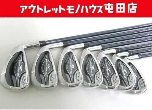 キャロウェイ STEELHEAD XR 7本 5-9アイアン PW SW 360CF カーボン 札幌市北区屯田