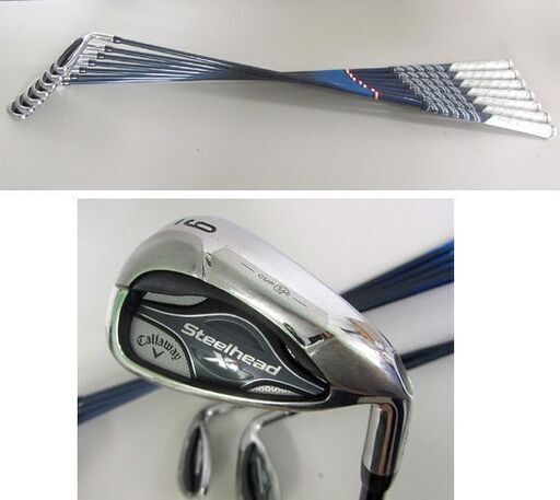 キャロウェイ STEELHEAD XR 7本 5-9アイアン PW SW 360CF カーボン 札幌市北区屯田