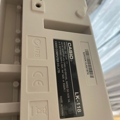 カシオ　キーボード　LK-118の画像