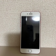 「7/31まで」値下げ　iPhone 7 128GB レッド