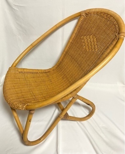 籐　くつろきチェア　中古