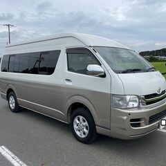 ハイエースグランドキャビン、４WD、１０人乗り、パワースライド、...