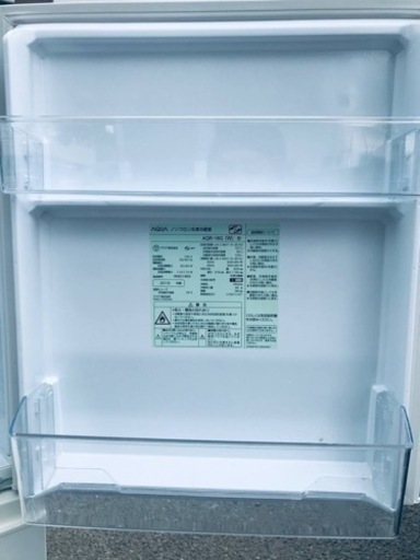 ET1832番⭐️AQUAノンフロン冷凍冷蔵庫⭐️2018年式