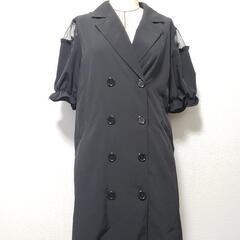 Jamie ブラック 肩レースワンピース Used M
