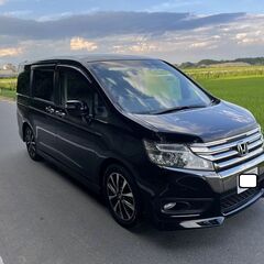 ステップワゴンスパーダZクールスピリット車検6年1月9インチナビ...