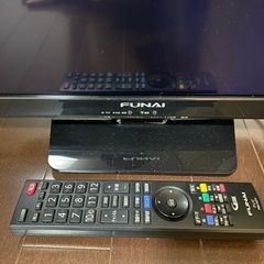 2017年製　録画機能付き24型液晶テレビ　の画像