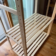 ニトリ　ハンガーラック　バラし済み　引き取り限定の画像