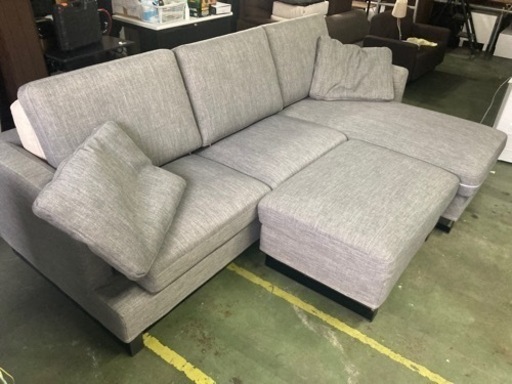 ● アルモニア、大型ソファー、幅258cm、おまけクッション×3