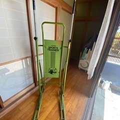 無料！ぶら下がり健康器　ボート漕ぎつき