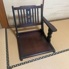 4脚まとめて！高級　座椅子　北海道民芸家具中古