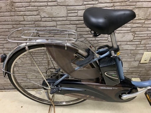 東京23区配達無料　大容量　16Ah 新基準 Panasonic パナソニック ビビDX 電動自転車☆中古☆パナ ③