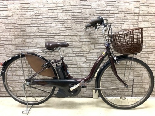 東京23区配達無料　新品バッテリー15.4Ah 新基準　ブリヂストン　アシスタ　 電動自転車 中古 ⑨