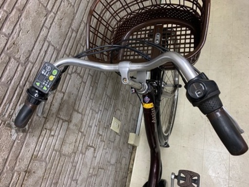東京23区配達無料　新品バッテリー15.4Ah 新基準　ブリヂストン　アシスタ　 電動自転車 中古 ⑨
