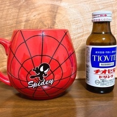 スパイダーマンのマグカップの画像