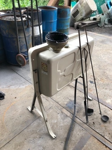廃油ストーブ　中古品
