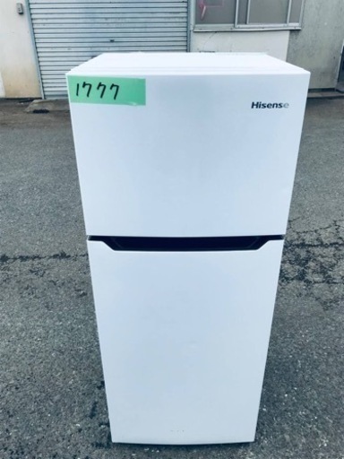 ✨2020年製✨1777番 Hisense✨ノンフロン冷凍冷蔵庫✨HR-B12C‼️